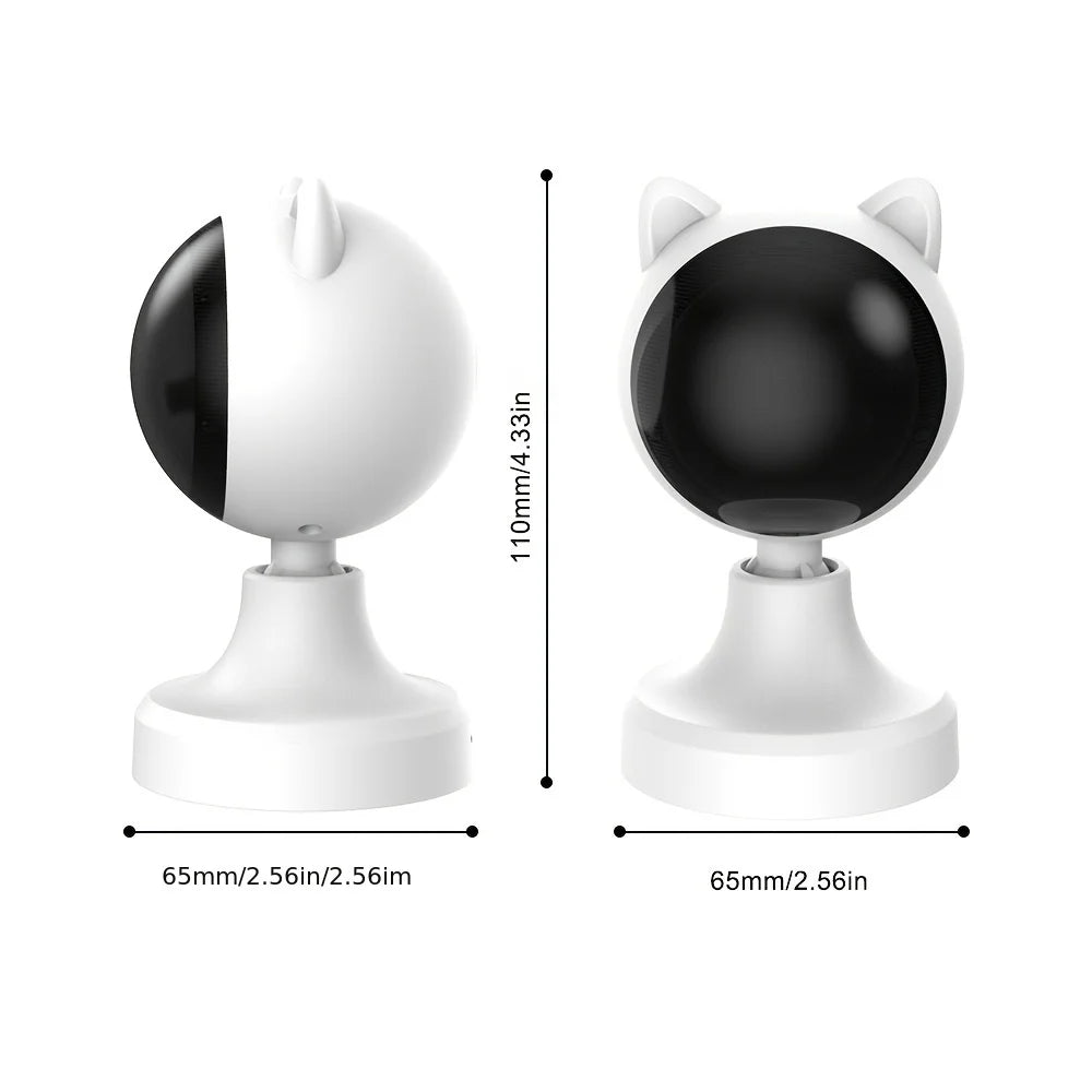 Environmentally friendly modern cat laser toy automatic interactive indoor USB rechargeable dual-mode laser pointer