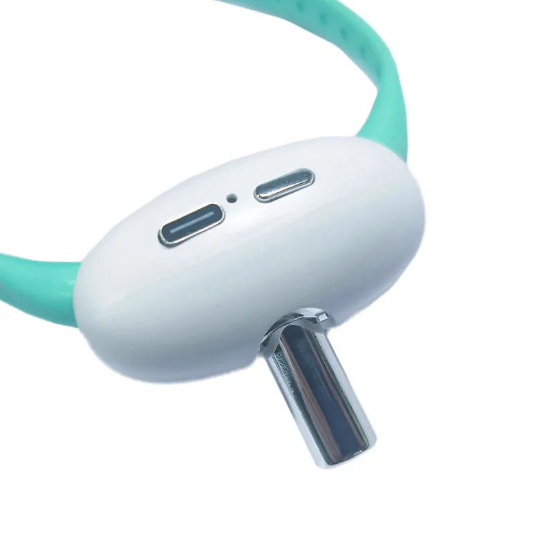 Automatic Cat Toy with Light Emitting Diode Light Pet Interactive Cat Toy Rechargeable Wearable Kitten Electronic Collar