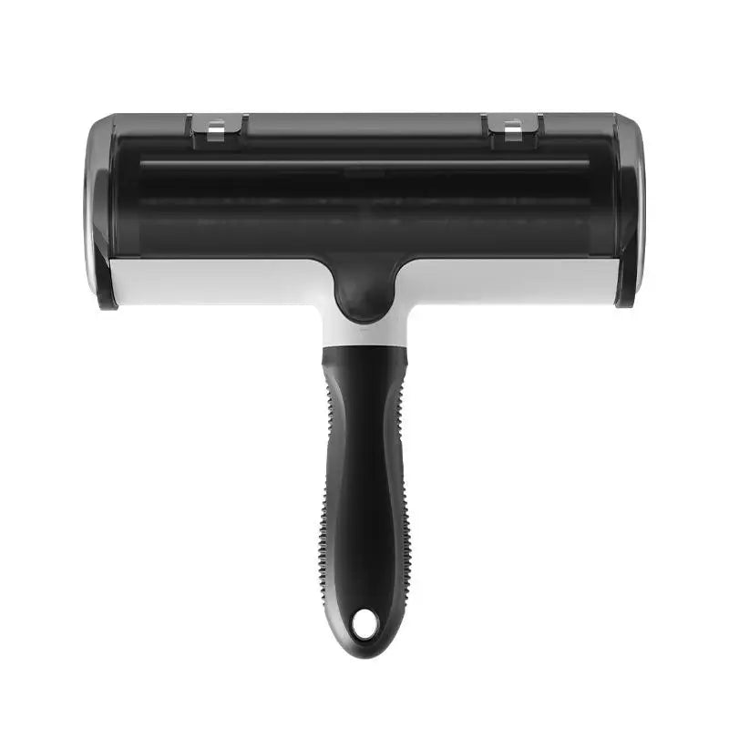 Removable Handle Solid ABS Material Self-Cleaning Reusable Pet Roller Brush Dog Brush Pet Cat Hair Remover Plush Roller Brush