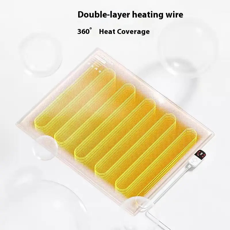 Autumn and winter warm closed cat and dog bed constant temperature heating large size pet electric blanket pet supplies