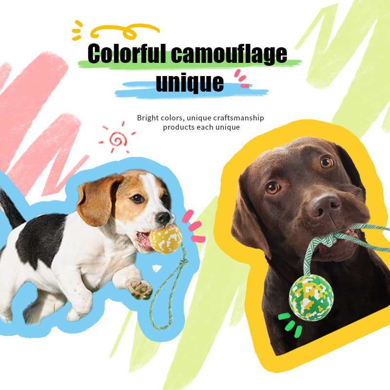 Custom-made Bio-based degradable camouflage toy-S pet dog