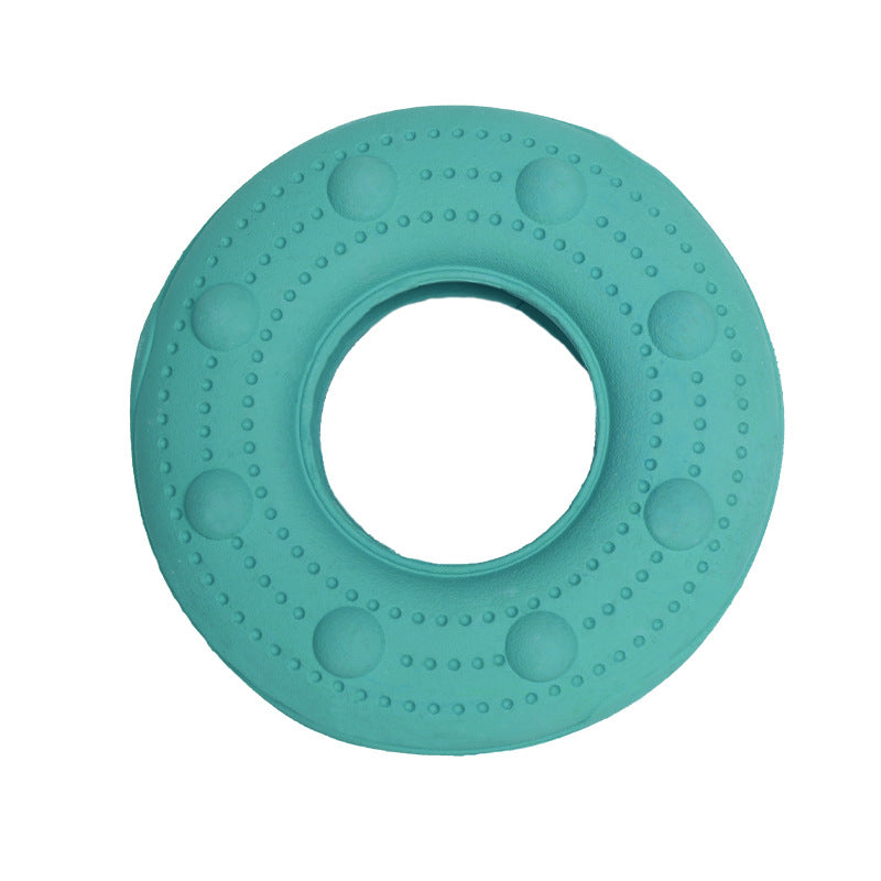Bio-based biodegradable natural rubber donuts Pet toys, dog toys Cleansing and leaking food