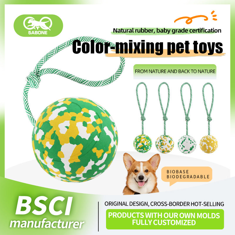 5ABONE Bio-based degradable natural rubber camouflage toy-S