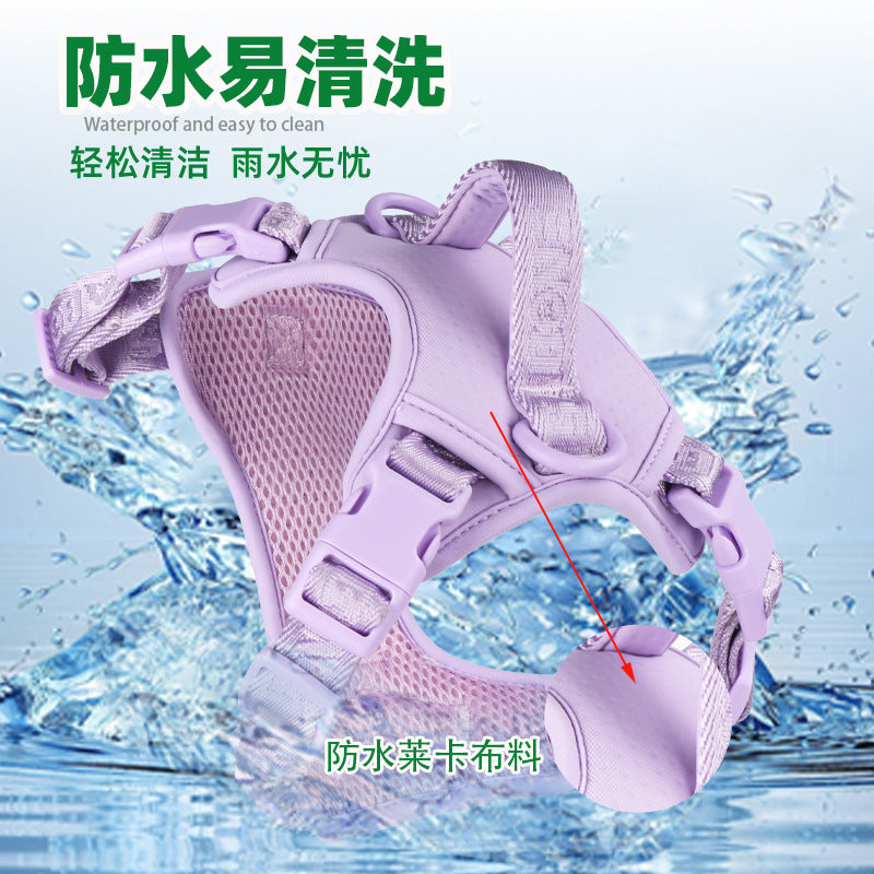 Chest strap, vest type, pet products, dog leash, walking dog chain