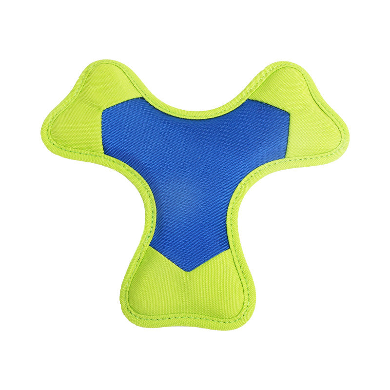 Canvas Fabric Frisbee Pet Toy Plush Dog Toy Oxford Cloth Interactive Dog Frisbee