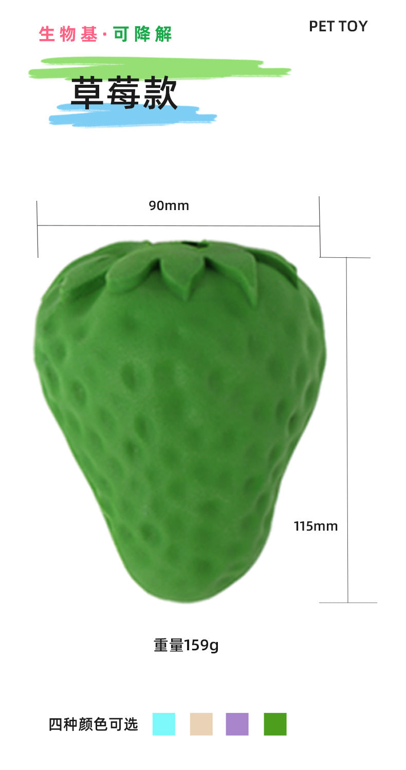 Customized pet toys dog dog toys bite-resistant teeth cleaning natural rubber chewing molar stick spot