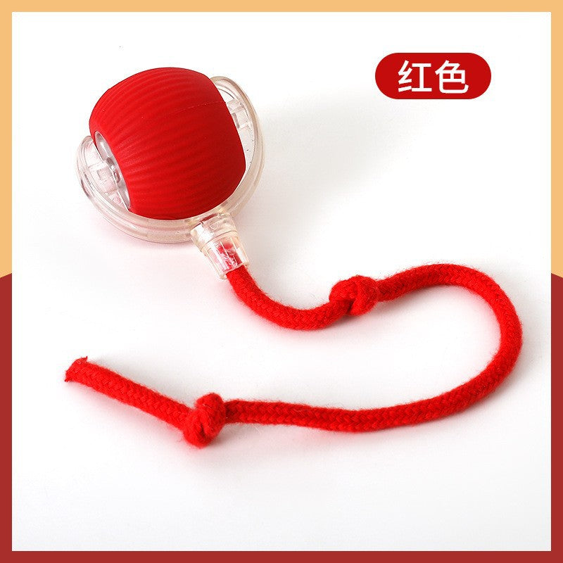 Pet attractive force bouncing ball intelligent dog teaser artifact automatic dog walking ball self-hi to relieve boredom dog toy