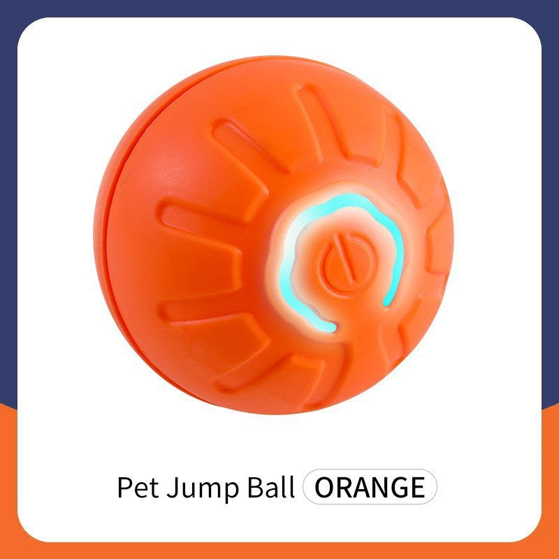 Pet attractive force bouncing ball intelligent dog teaser artifact automatic dog walking ball self-hi to relieve boredom dog toy