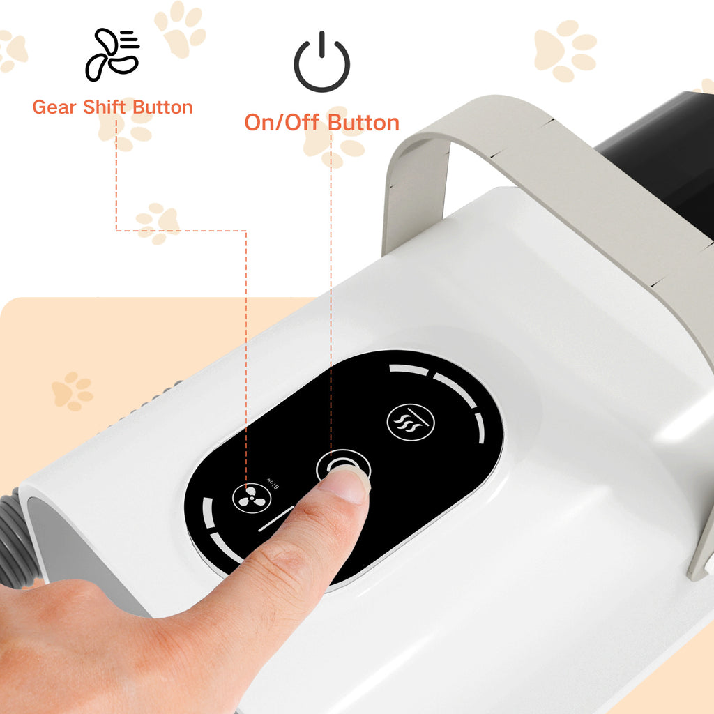 Foreign trade wholesale dog beauty vacuum cleaner beauty kit 11000PA strong suction pet hair