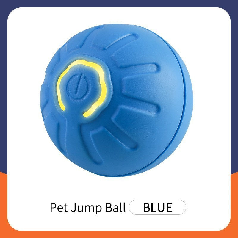 Pet attractive force bouncing ball intelligent dog teaser artifact automatic dog walking ball self-hi to relieve boredom dog toy