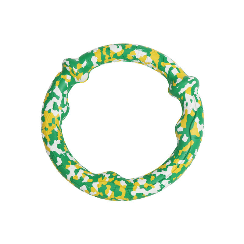 Direct sales pet interactive toys rubber dog toothbrush gnawing teeth cleaning dog camouflage pet supplies