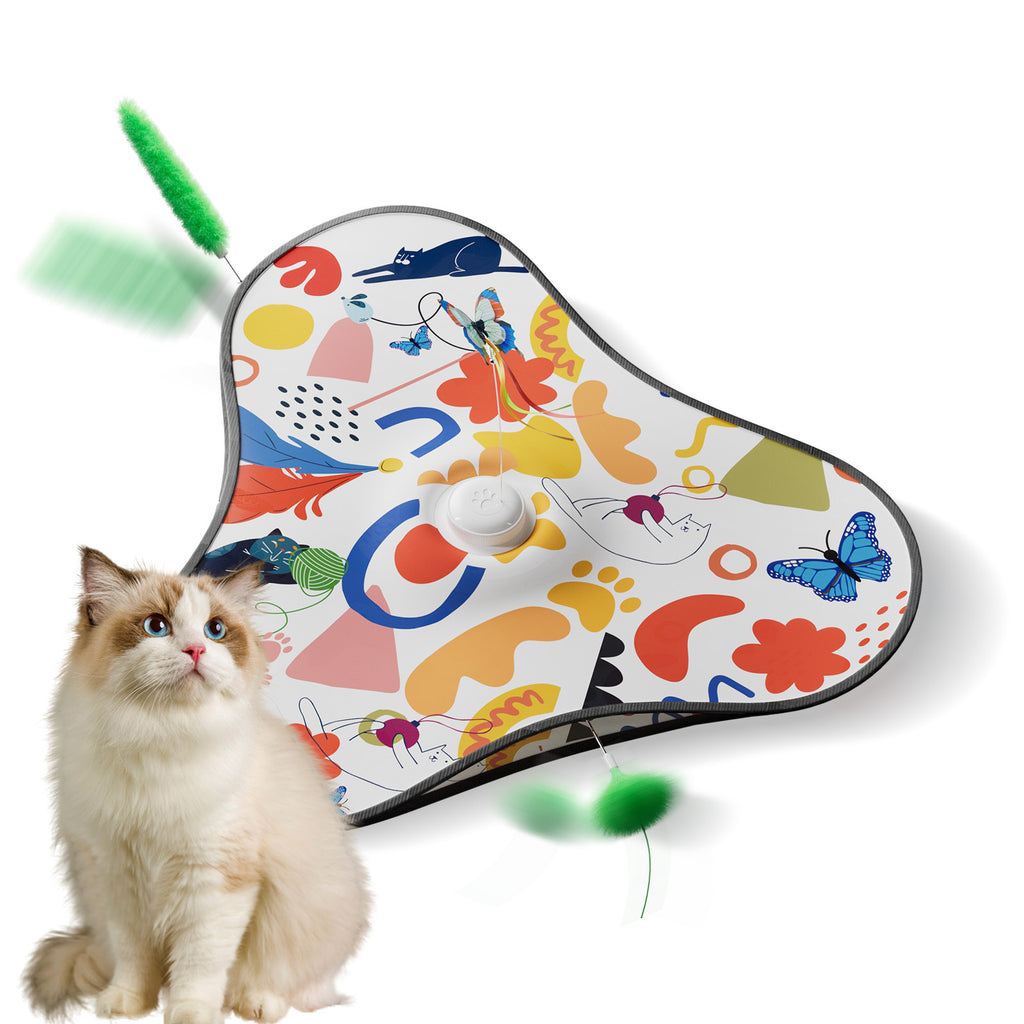 cat toy hunting cover pet game house multi-entrance hiding cover self-fun game cover