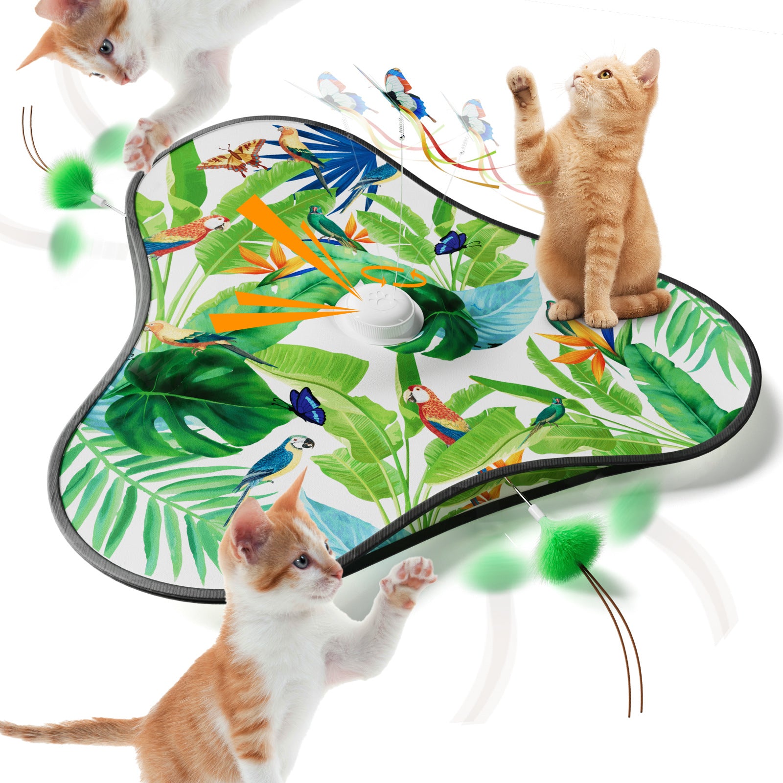 cat toy hunting cover pet game house multi-entrance hiding cover self-fun game cover