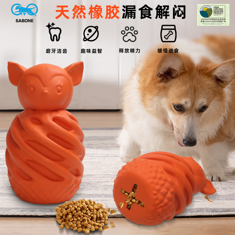 Creative monster pineapple elf pet chewing pet toy can DIY small animals leak teeth grinding teeth cleaning dog toy