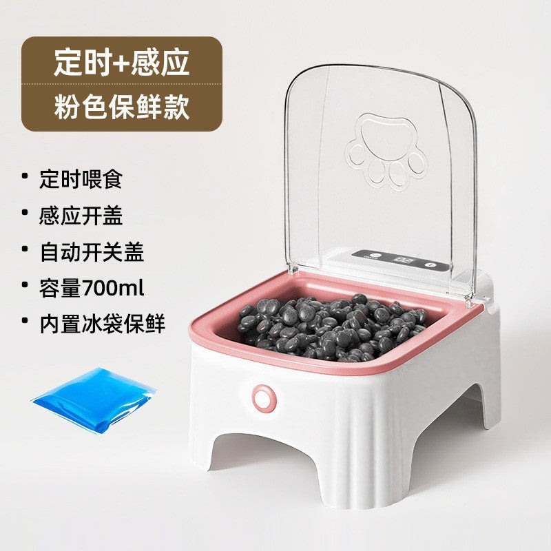 Cross-border explosive pet intelligent feeder cat supplies timing quantitative remote control automatic feeding camera