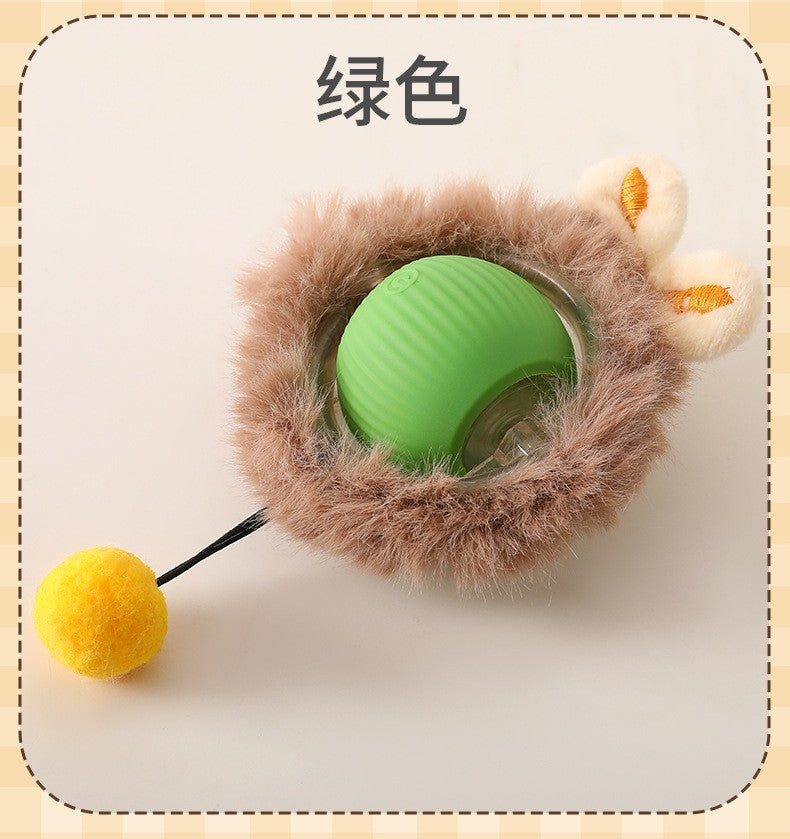 Pet attractive force bouncing ball intelligent dog teaser artifact automatic dog walking ball self-hi to relieve boredom dog toy