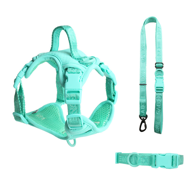 Chest strap, vest type, pet products, dog leash, walking dog chain