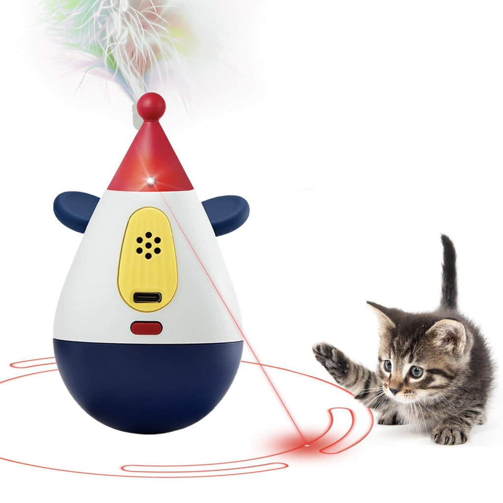 Tumbler cat laser interactive toy indoor automatic laser toy pet interactive toy Amazon hit