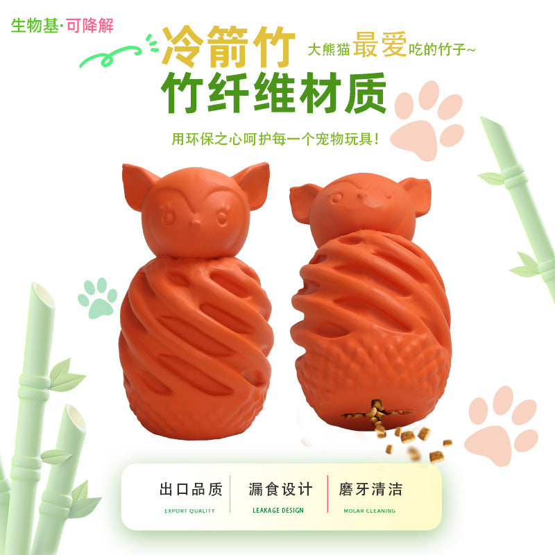 Creative monster pineapple elf pet chewing pet toy can DIY small animals leak teeth grinding teeth cleaning dog toy