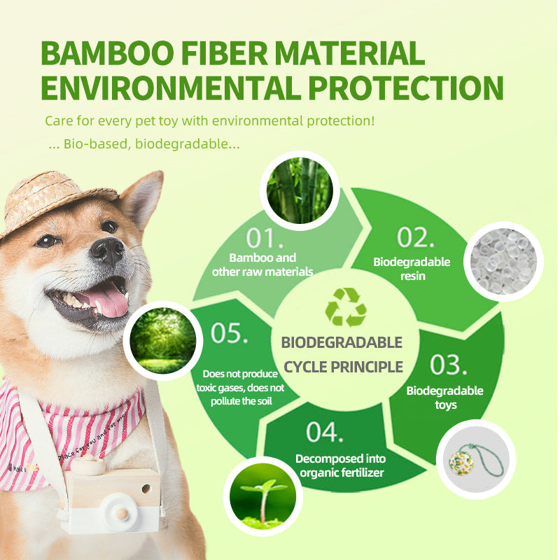 5ABONE Bio-based degradable natural rubber camouflage toy-S