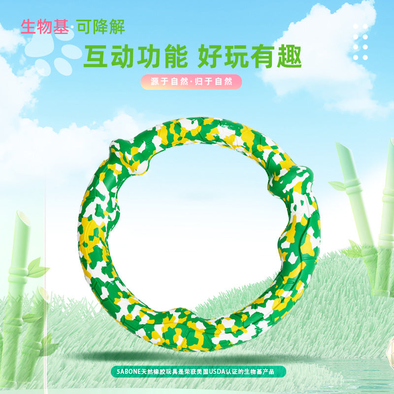 Direct sales pet interactive toys rubber dog toothbrush gnawing teeth cleaning dog camouflage pet supplies